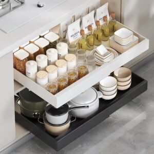 Pull-out Kitchen Cabinet Storage Rack